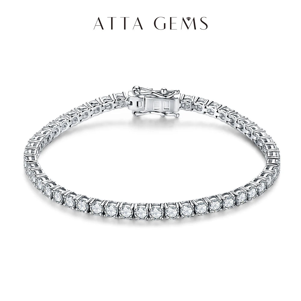 Attagems 4.0mm 5.0mm Dvvs1 Pass Diamond Test Round Cut Moissanite