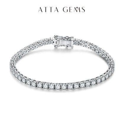Attagems 4.0mm 5.0mm Dvvs1 Pass Diamond Test Round Cut Moissanite