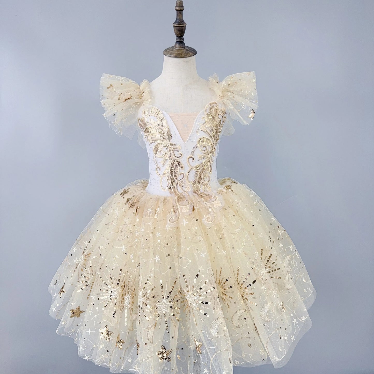 Ballet Performance Tutu Dress Girls Dance Wear Outfit Children Stage Clothing Fashion Ballet Dresses Princess Vestido Kids