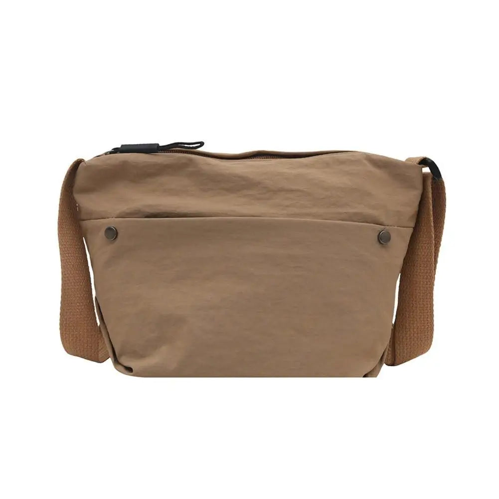 Fashion Waterproof Nylon Crossbody Bag Quick-dry Portable Large Capacity Lightweight Casual Shoulder Bag Versatile Phone Bag