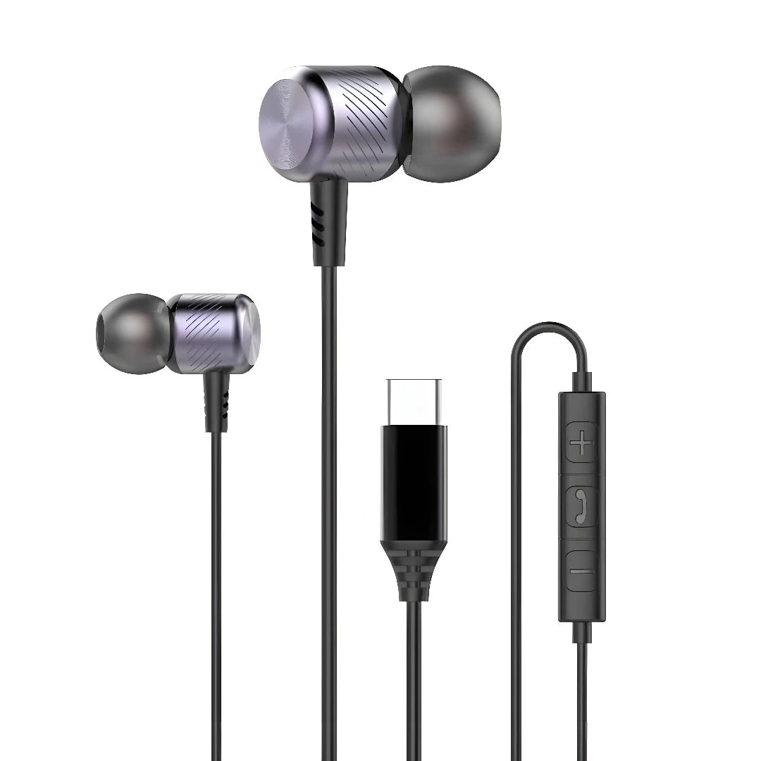 EARDECO Bass Wired Earphone Gaming Earbuds 3.5mm/typec Wired Headphones Stereo Noise Reduction Headphone Auriculares with mic