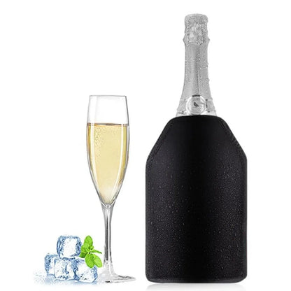 Wine Cooling Holder Ice Bag Jelly Picnic Beverage Nylon Wine Cooler Sleeve Soft Drink Rack Bar Tools Beer Champagne Bucket