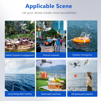 STARTRC Drone Airdrop System for DJI AIR 3 Payload/Delivery/Transport Drop Release Device for DJI AIR 3 Accessories