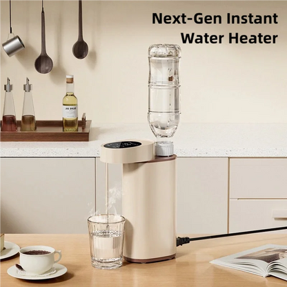 TINSOL New 2000W Instant Water Heater, 3-Second Fast Heating, Portable Home Desktop Instant Water Heater with 5-Level Adjustment