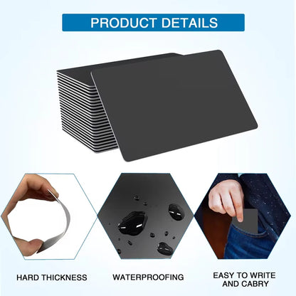 5/10 Rewritable NFC Cards Black NFC Tags NFC Business Card NFC 215 Cards NFC Ntag215 Cards Blank NFC Cards Rewritabl 504 Bytes