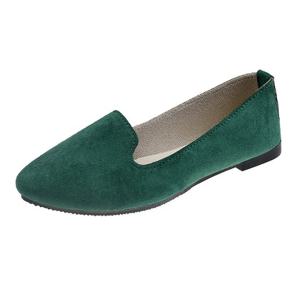 Spring Summer Women Flat Shoes Woman Ballet Flats Candy Color Ladies Shoes Large Size Autumn Casual Shoes Women Loafers WSH2216