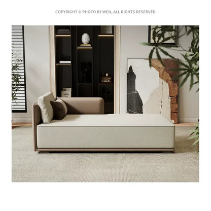Simple Modern Chaise Longue Sofa for Small Apartment Living Room Bedroom Leisure Beauty Couch Hotel Homestay