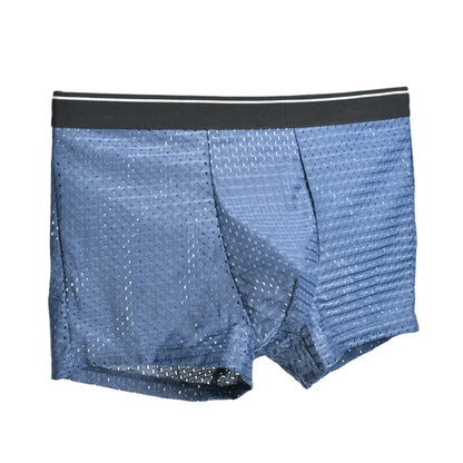 Men Panties Male Underpants Man Shorts Boxers Underwear Slip Homme Calzoncillos Bamboo Hole U Convex Pouch Large Size M-6XL New