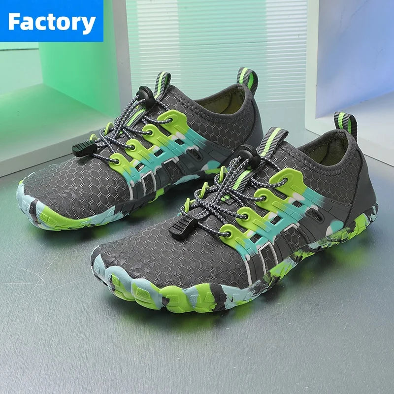 Aqua Shoes For Women Men Barefoot Water Shoes Anti-Slip Quick-Drying Outdoor Beach Upstream Wading Swimming Shoe Sneakers Unisex