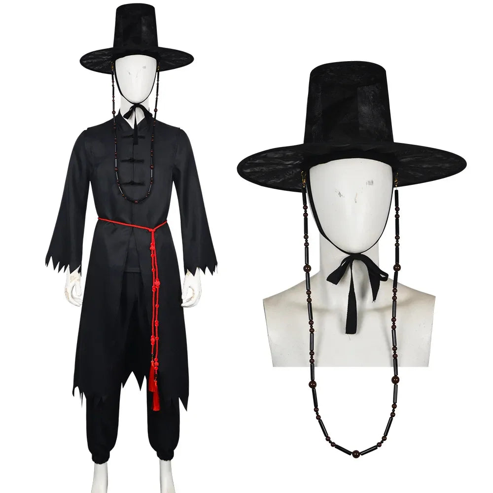 2025 Halloween Adult Saja Boy Jinu Cosplay Men Group Stage Performance Halloween Carnival Party Clothes Anime Full Sets Costume