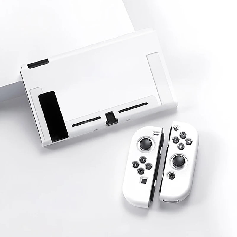 NEW SALE Protective Case Compatible With  Switch OLED Console And Joy-Cons, Switch Can Be Inserted In Dock With Shell