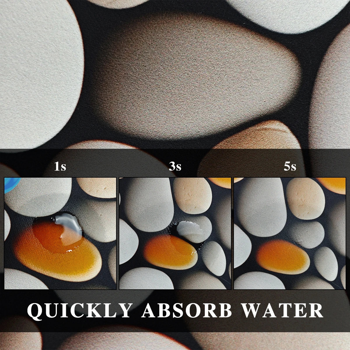 Carpet in the Bathroom Mat Absorbent Non-Slip Floor Mats Home