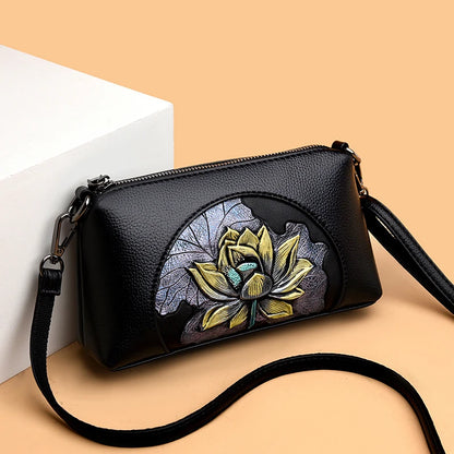 Women's Luxury Leather Top-Handle Bags Brand Design Printing Shoulder Crossbody Bags High Quality Handbags and Purses Sac a Main
