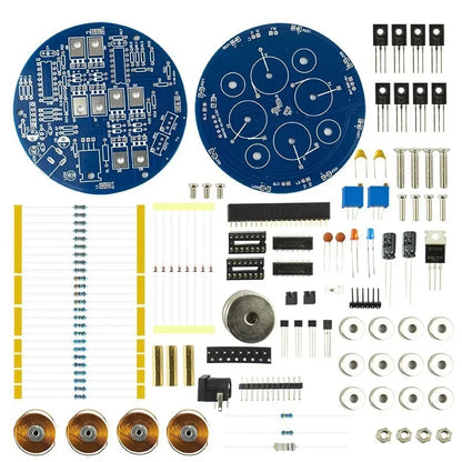 Magnetic Levitation DIY Electronic Kit Experimental Coil Push-down Module Circuit Welding Kit (Weight Bearing 50g)