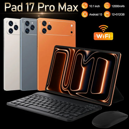 iPad 17 Pro Max SIM 16GB 11.6inch Tablet Dual 1TB MTK G99 5G Dual Card Video Android16 4K HD call WIFI MI Global Version PC AC37