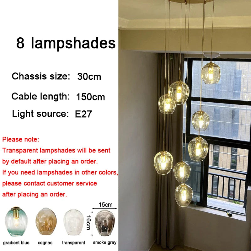 home decorationPendant lights, luxury crystal living room chandelier, bedroom Pendant lamp, ceiling light, indoor lighting