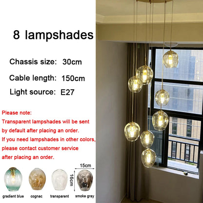 home decorationPendant lights, luxury crystal living room chandelier, bedroom Pendant lamp, ceiling light, indoor lighting