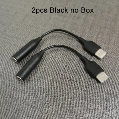 For Samsung Type C 3.5 Jack Earphone Cable USB C to 3.5mm AUX Headphones Adapter Galaxy S24 S23 S22 S21 S20 Z Flip Fold 6 5 4 3