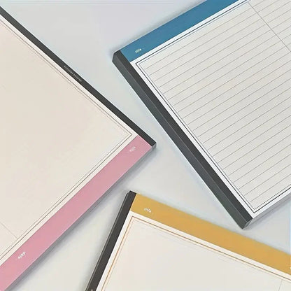 B5 Diary Tearable Sketch Book 30 Sheets Notebook Draft Paper Journal Notebooks Office Campus Writing Pads School Supplies