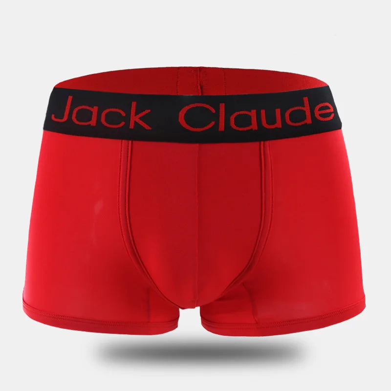 Jack Claude Mens Underwear Boxers Male Panties Pouch Sheath Sheer Underpants Men Tight Underpants Boxer Shorts