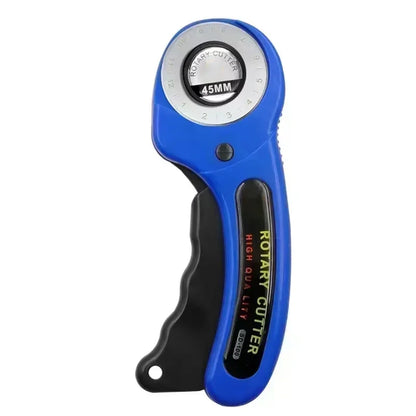 LeatherCraft 45mm Rotary Cutter Leather Cutting Tool Patchwork Sewing Quilting Fabric Cutter Circular Blade DIY For Leather Tool