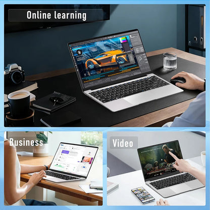 Xiaman Ultra Slim Windows 11 Laptop Computer 14.1" 12GB RAM 1TB 2TB SSD Intel A3950 Notebook 1920*1080 Office Study Computer PC