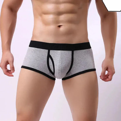 Mens Boxers Cotton Underwear Hot Male Underwear Breathable Underpants Men Sports Panties Shorts Comfortable Boxer