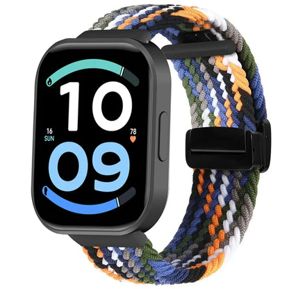 Nylon Braided Strap for Redmi Watch 6 Active 6 Lite Xiaomi Band 10 Pro 9 Pro 8 Pro Magnetic Buckle Wristband Redmi Watch 6 5 4