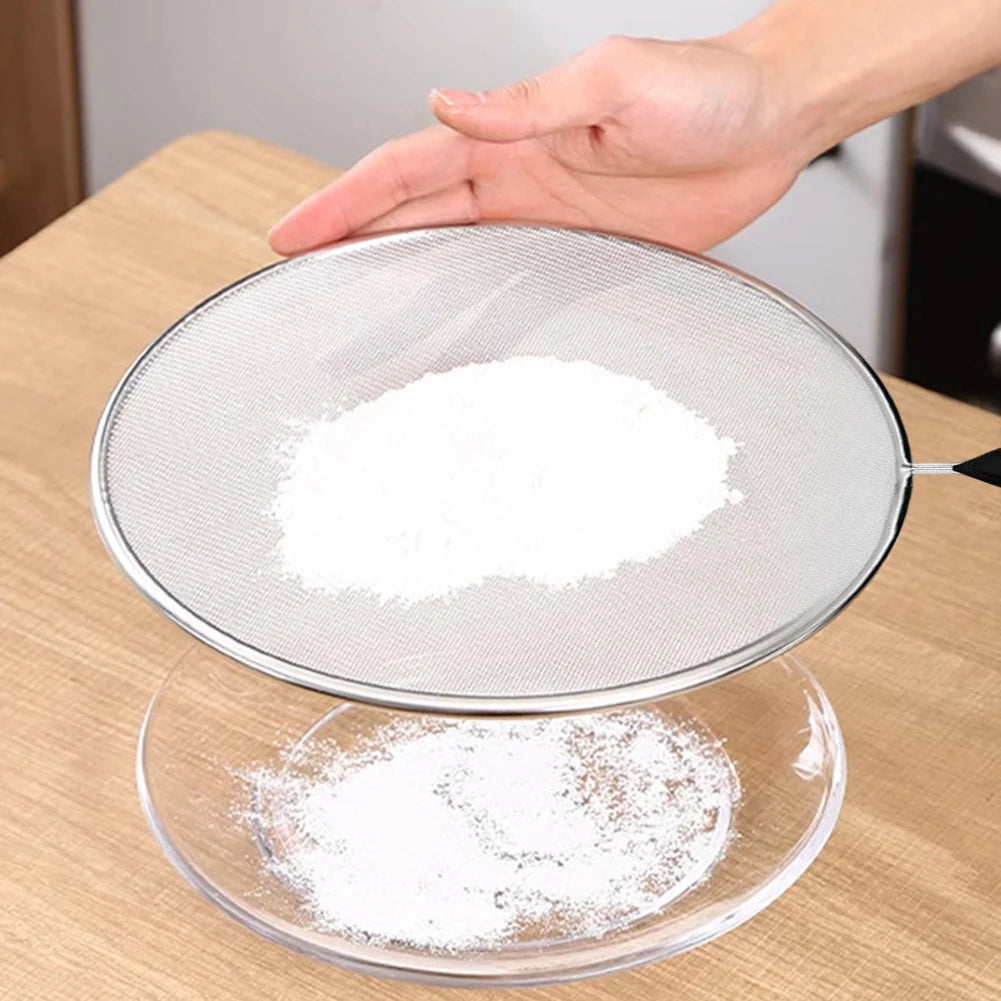 19-33cm Stainless Steel Oil Splatter Screen Frying Pan Mesh Guard Kitchen Cooking Tools Multi-Purpose Filter Net For Frying Pans