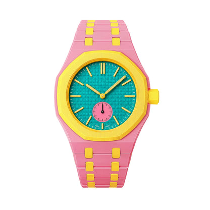 Bioceramic Strap＋Case For Swatch x AP Royal Pop Modification Kit Bracelet Replacement Biomaterials Band For Royal Pop Accessory