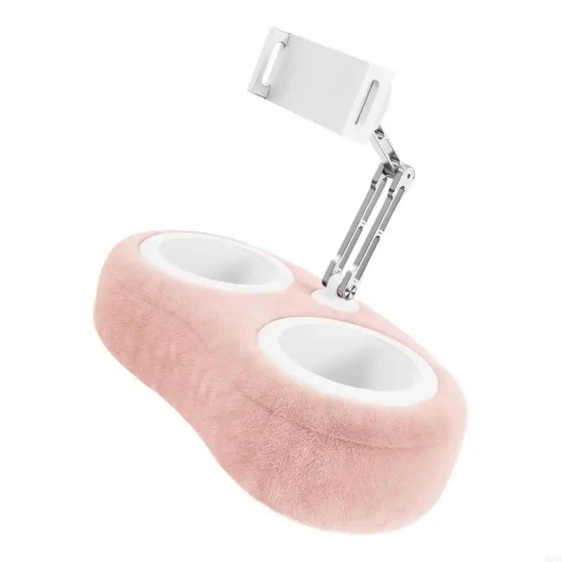 Tablet pillow stand, pillow stand for bed, phone, tablet, lap reading in bed, soft tablet stand, 1 pc.