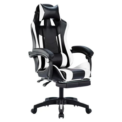 Factory Revolving Gaming Race Chairs for Gamer With Footrest