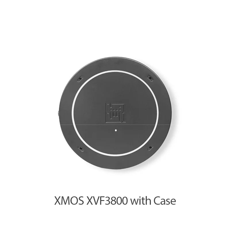 Seeed Studio ReSpeaker Mic Array 4-Mic Circular Array XMOS XVF3800 360° Far-Field Voice Pickup 5m I2S USB AI Audio with Case