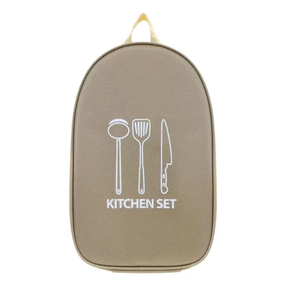 Camping Kitchen Utensil Organizer Bag,Waterproof Travel Storage Pouch for Cooking Tool,Organizer Pouch for Outdoor Cooking Tools