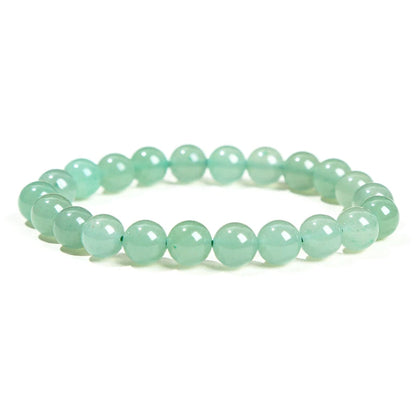 JD Natural Stone Beads Bracelet Amethyst Tiger Eye Crystal Quartz Agate Gem Beads Bangles Women Men Reiki Healling Jewelry Gift