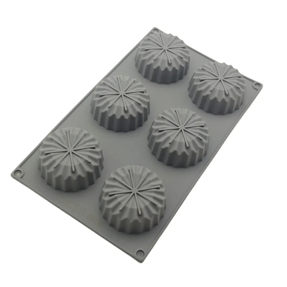 New Arrival 12 Hole Circular Bubble Shape Silicone Mousse Cake Mold DIY Flaky Clouds Shape Jelly Pudding Chocolate Baking Tools