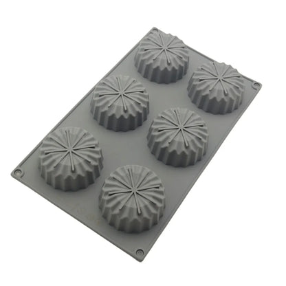 New Arrival 12 Hole Circular Bubble Shape Silicone Mousse Cake Mold DIY Flaky Clouds Shape Jelly Pudding Chocolate Baking Tools