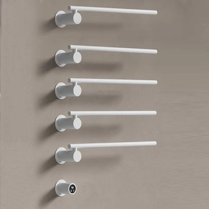 Smart Heated Towel Rack,Bathroom Towel Warmer with Timer, Adjustable Temperature, Rotating Bars,Towel Dryer,Bathroom Towel Rail