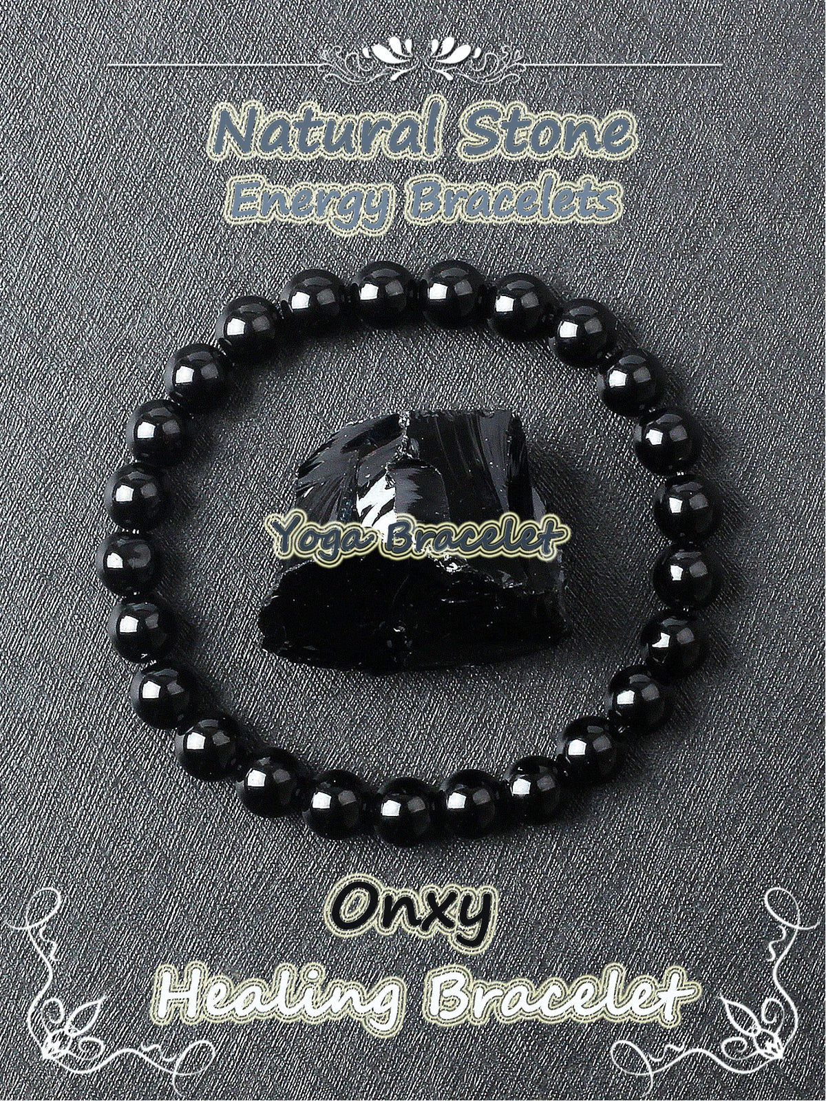 Original Natural Stone Beads Bracelet Men Women Reiki Blue Apatite Lapis Lazuli Amethyst Yellow Tiger Eye Beads Bracelet Jewelry