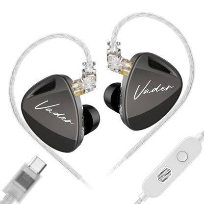 KZ Vader In Ear Monitor, HiFi Headphone, Customisable Headphone Switch Adjustment, Zobel Network Headset Design