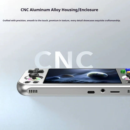 Rg 477m Game Console 3d Hall Joystick 4.7"120hz CNC Aluminum Android Handheld Active Heat Dissipation 12+256gb For Steam Switch