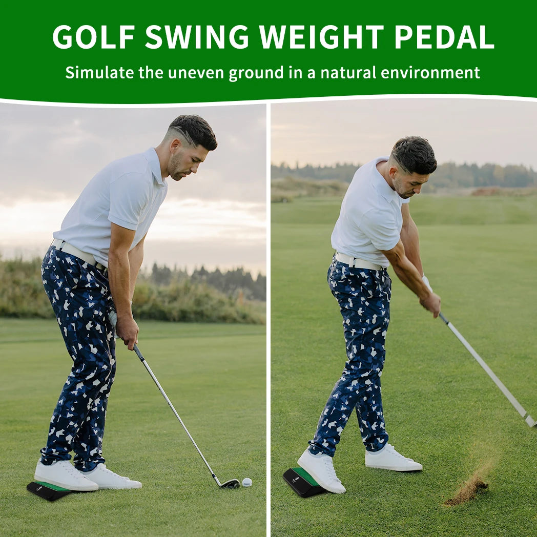 Caiton Indoor / Outdoor Golf Weight Transfer Trainer, Simulate Swing Motion in Natural Environment, Enhance Your Stability/Power