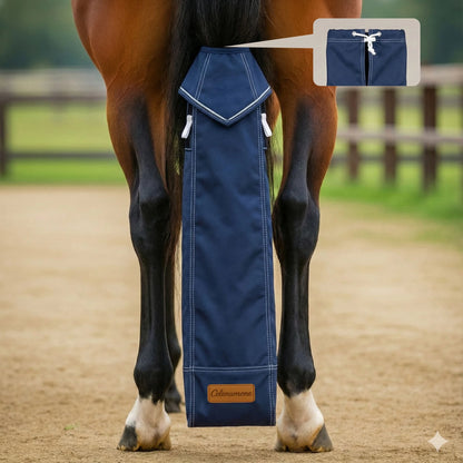 Horse Tail Protective Cover Insect Bite Breathable Anti Scratch Adjustable Horse Tail Cover Equestrian Supplies