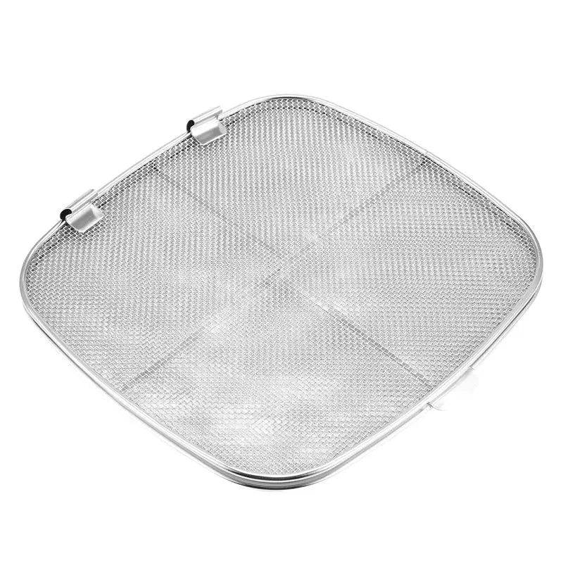 ABBZ-Replacement Splatter Shield For Ninja Foodi AG301 5-In-1 Indoor Grill Stainless Steel AG300 AG300C AG400
