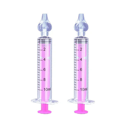 10ML/20ML Baby Nose Cleaner Needle Tube Nasal Aspirator Reusable Baby Rhinitis Nasal Washer Syringe Nasal Irrigator for Children