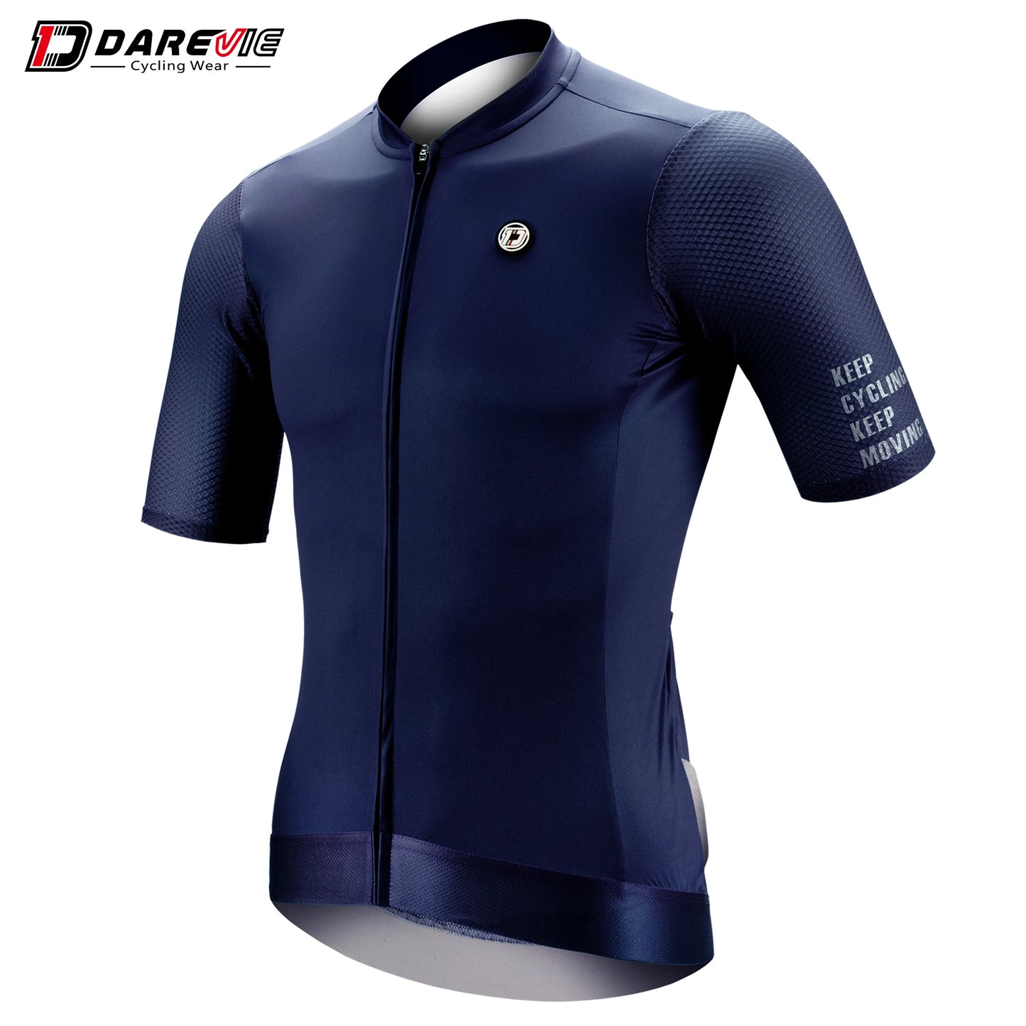 DAREVIE Cycling Jersey SPF 50 Anti-UV Training Level Slim Fit Small Size Men Women Man Cycling Maillot Bike Jersey Cycling Shirt