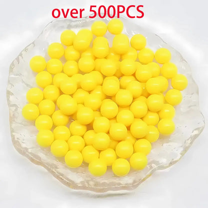 100/200/500/1000/2000 Rounds Hunting Shooting 6mm BB Strikeball Rifle Gun Plastic BB Balls Yellow Paintball Accessories