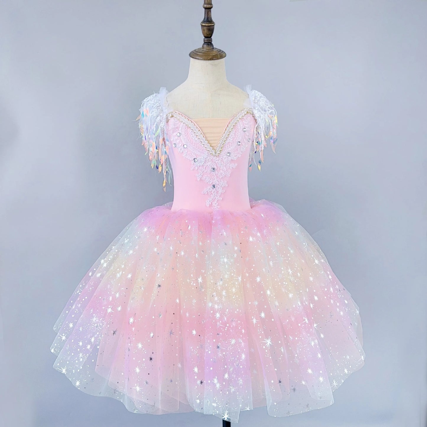 Ballet Performance Tutu Dress Girls Dance Wear Outfit Children Stage Clothing Fashion Ballet Dresses Princess Vestido Kids