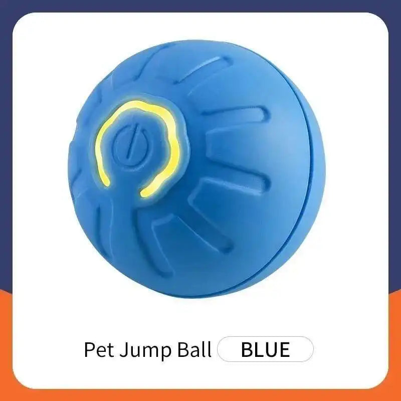 Smart Dog Toy Ball Electronic Interactive Pet Toy Moving Ball USB Automatic Moving Jumping Bouncing Toy Ball Puppy Cat Product