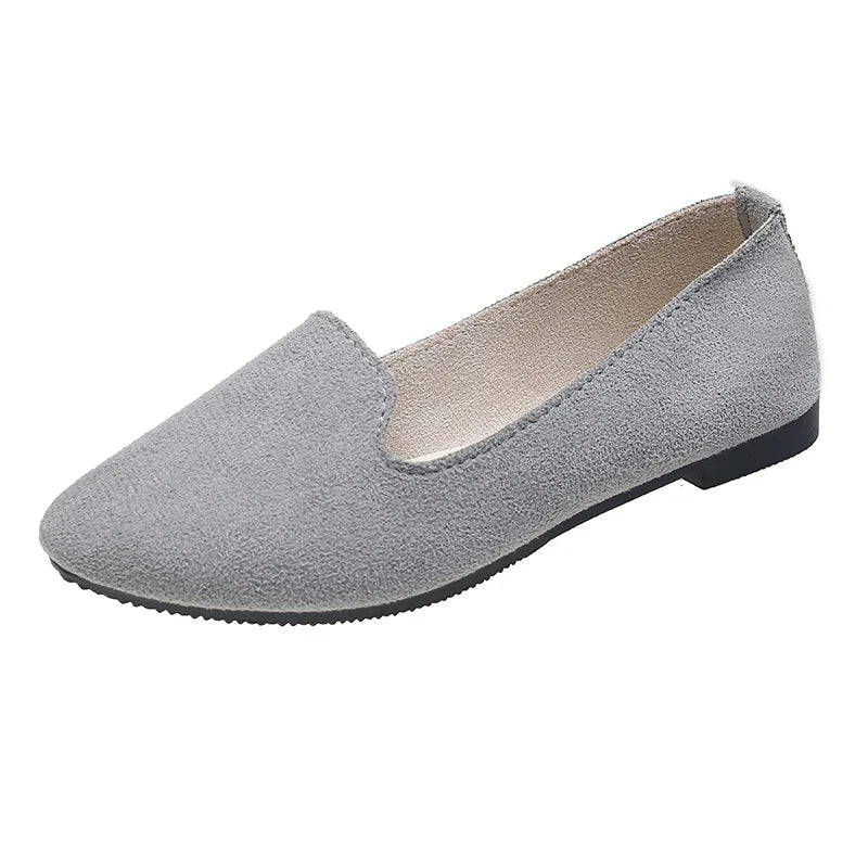 Spring Summer Women Flat Shoes Woman Ballet Flats Candy Color Ladies Shoes Large Size Autumn Casual Shoes Women Loafers WSH2216